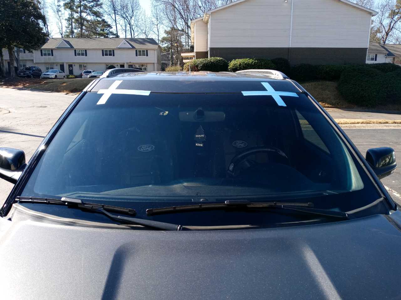 2018 Ford Explorer windshield installation in Dunwoody GA 30350