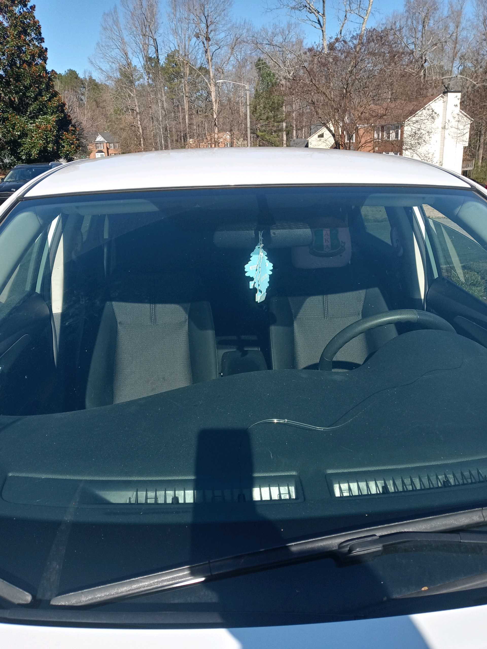 2019 Nissan Sentra broken windshield in Johns Creek GA